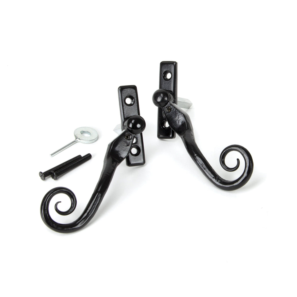 Black 16mm Monkeytail Espag - RH | From The Anvil-Espag. Fasteners-Yester Home