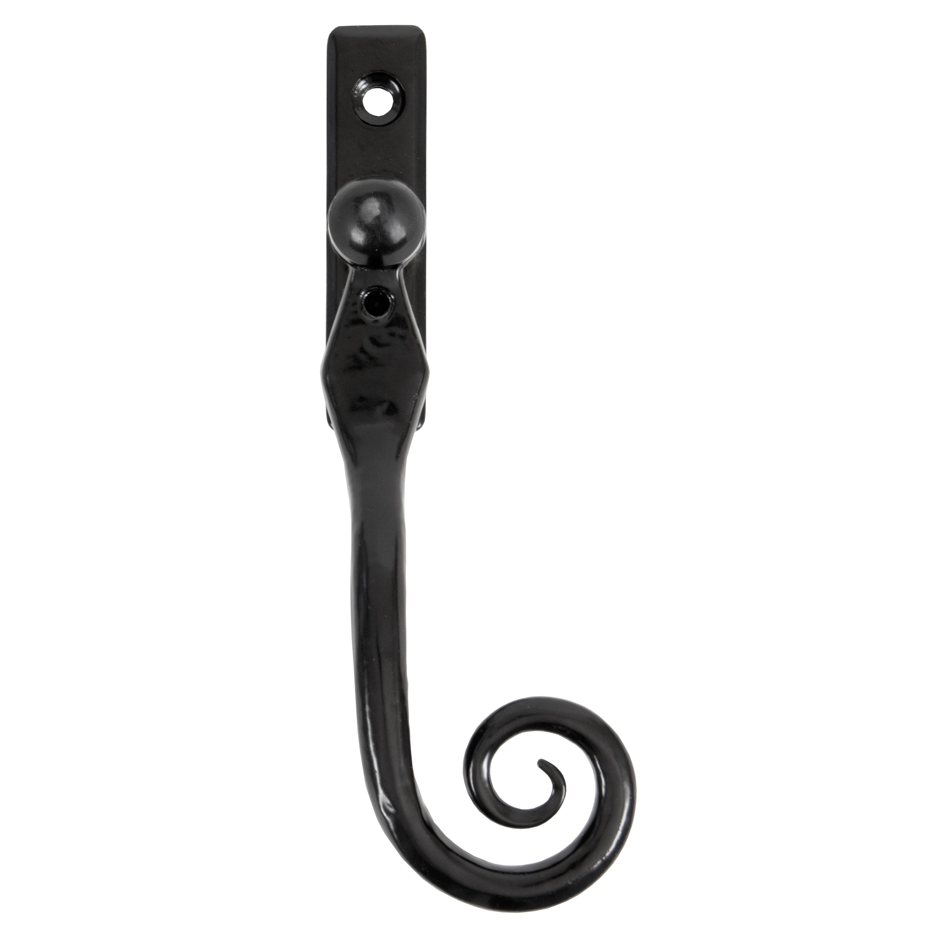 Black 16mm Monkeytail Espag - RH | From The Anvil-Espag. Fasteners-Yester Home