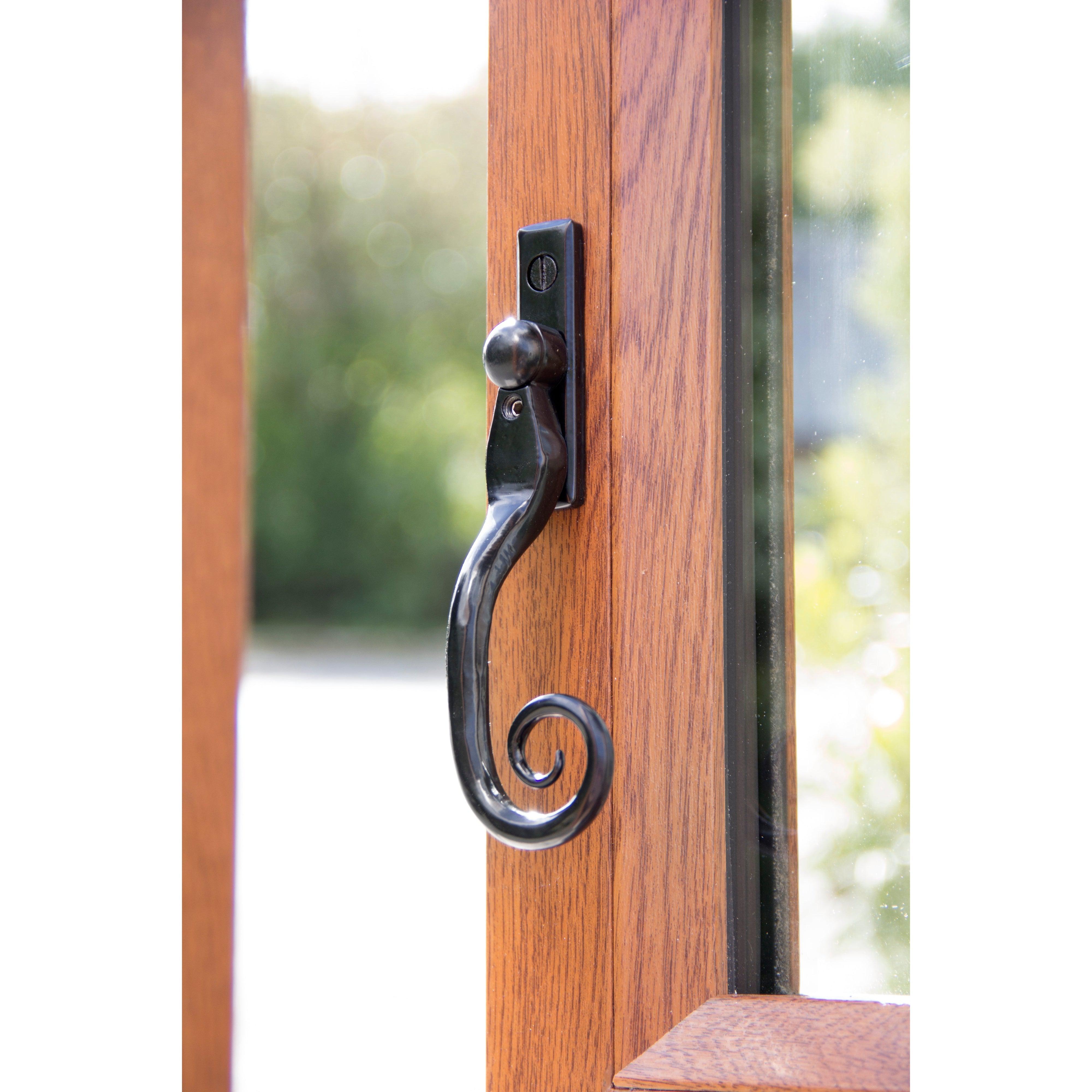 Black 16mm Monkeytail Espag - RH | From The Anvil-Espag. Fasteners-Yester Home