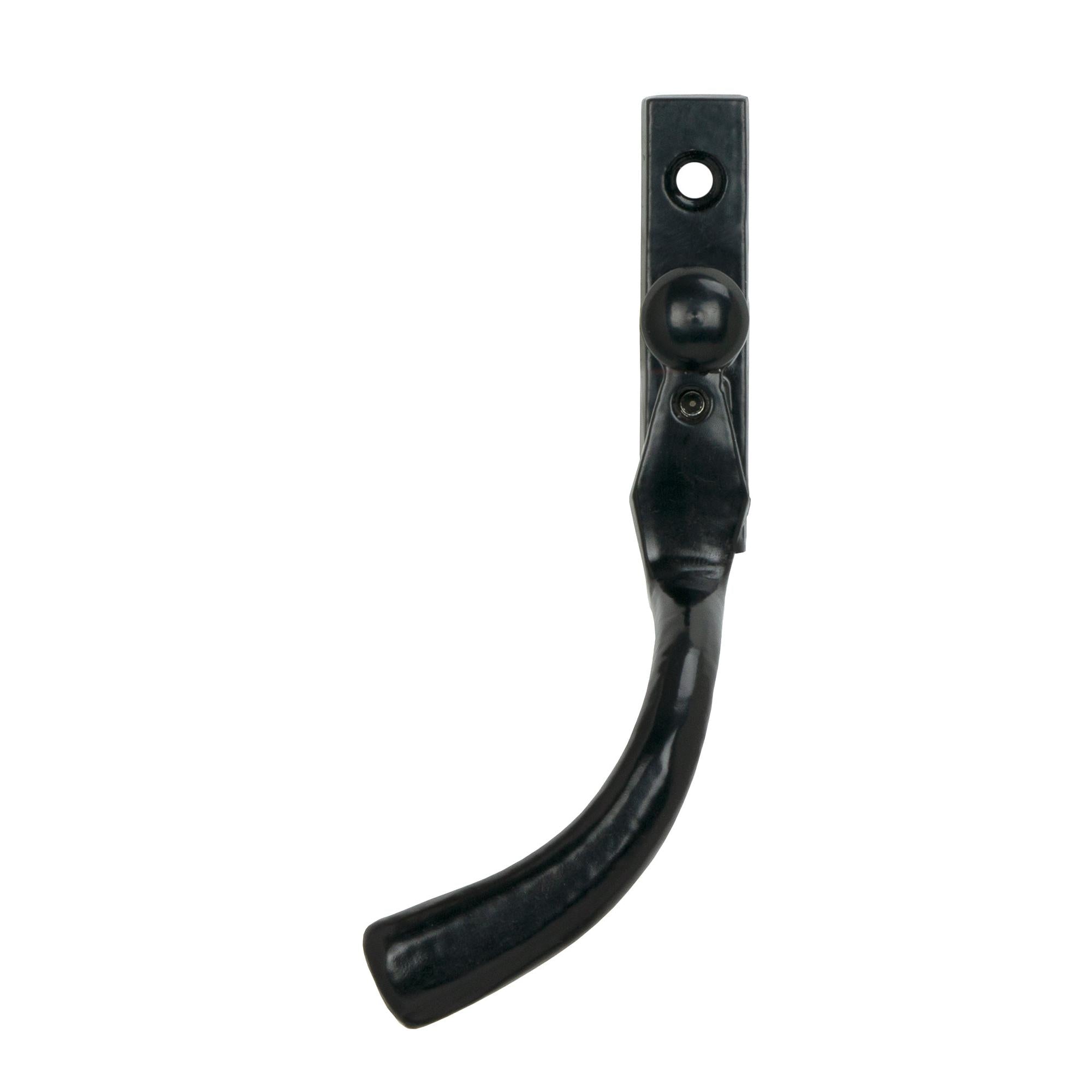 Black 16mm Peardrop Espag - LH | From The Anvil - Espag. Fasteners - From The Anvil - Yester Home