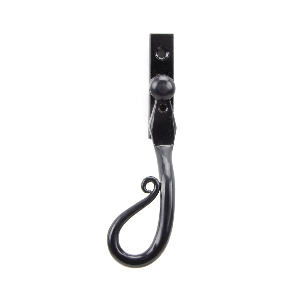 Black 16mm Shepherd's Crook Espag - LH | From The Anvil-Espag. Fasteners-Yester Home