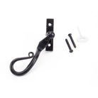 Black 16mm Shepherd's Crook Espag - LH | From The Anvil - Espag. Fasteners - From The Anvil - Yester Home