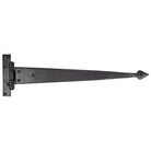 Black 18" Arrow Head T Hinge (pair) | From The Anvil - T Hinges - From The Anvil - Yester Home