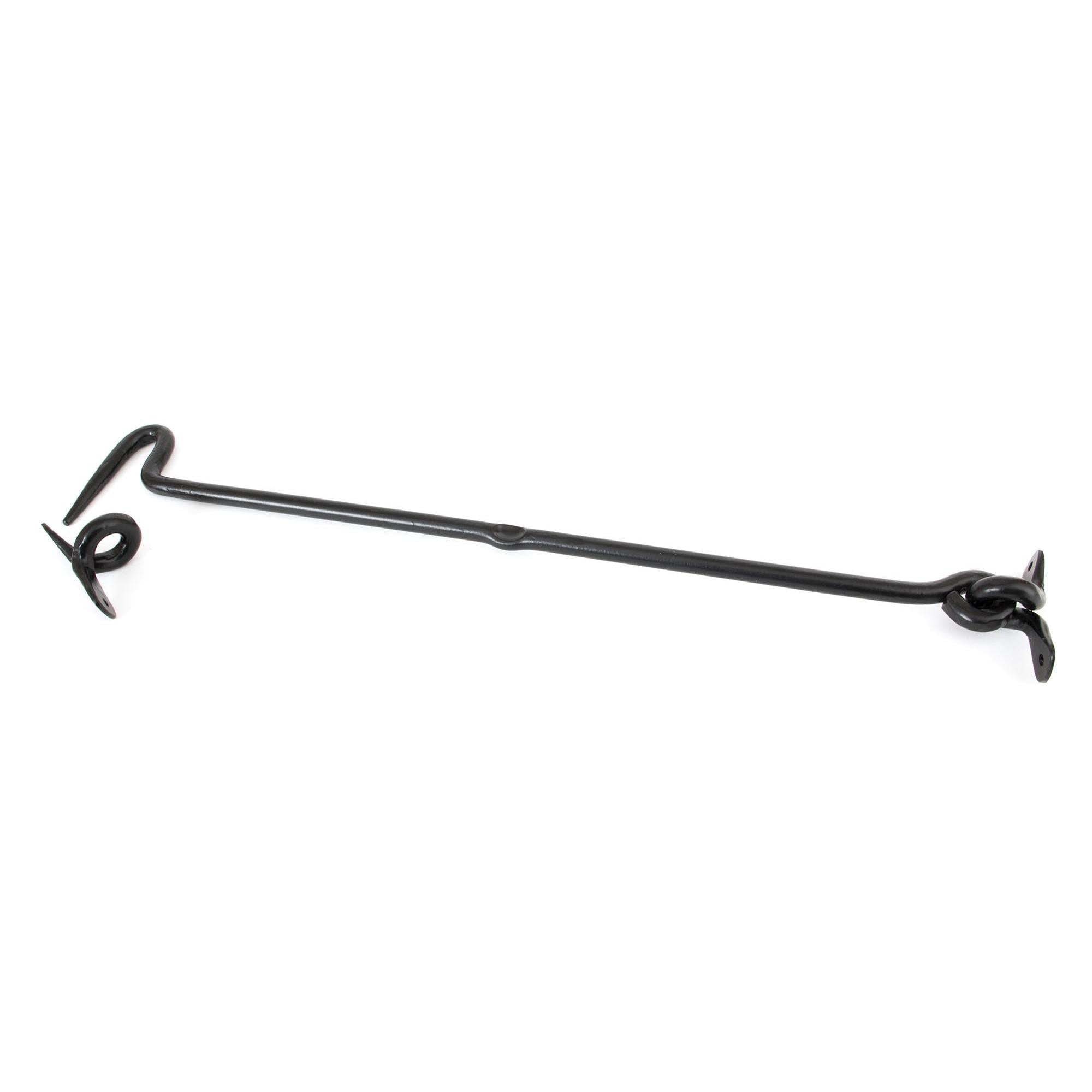 Black 18" Forged Cabin Hook | From The Anvil - Cabin Hooks - From The Anvil - Yester Home