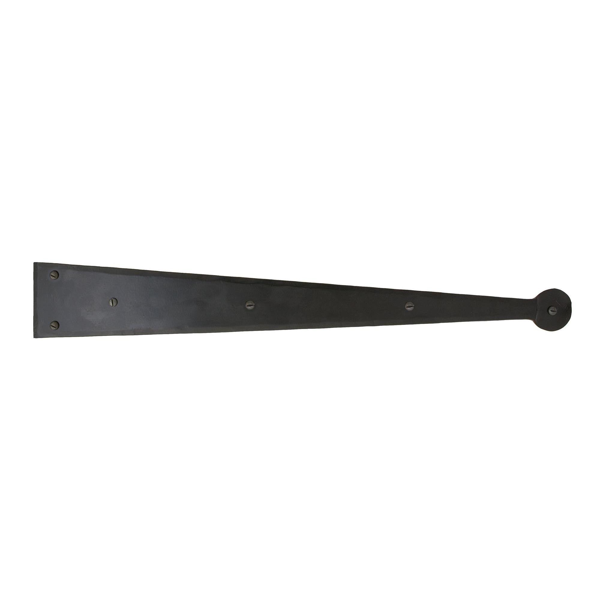 Black 18" Penny End Hinge Front (pair) | From The Anvil - Hinge Fronts - From The Anvil - Yester Home