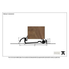 Black 1829mm Macclex 15/2 Threshold | From The Anvil-Thresholds-Yester Home