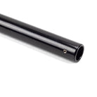 Black 1.5m Curtain Pole | From The Anvil-Poles-Yester Home