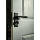 Black 2½" Bathroom Mortice Lock | From The Anvil-Bathroom Locks-Yester Home