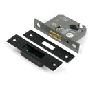 Black 2½" Euro Profile Dead Lock | From The Anvil - Deadlocks & Deadbolts - From The Anvil - Yester Home