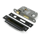 Black 2½" Heavy Duty Bathroom Mortice Lock | From The Anvil - Bathroom Locks - From The Anvil - Yester Home