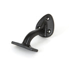 Black 2" Handrail Bracket | From The Anvil-Handrail Brackets-Yester Home