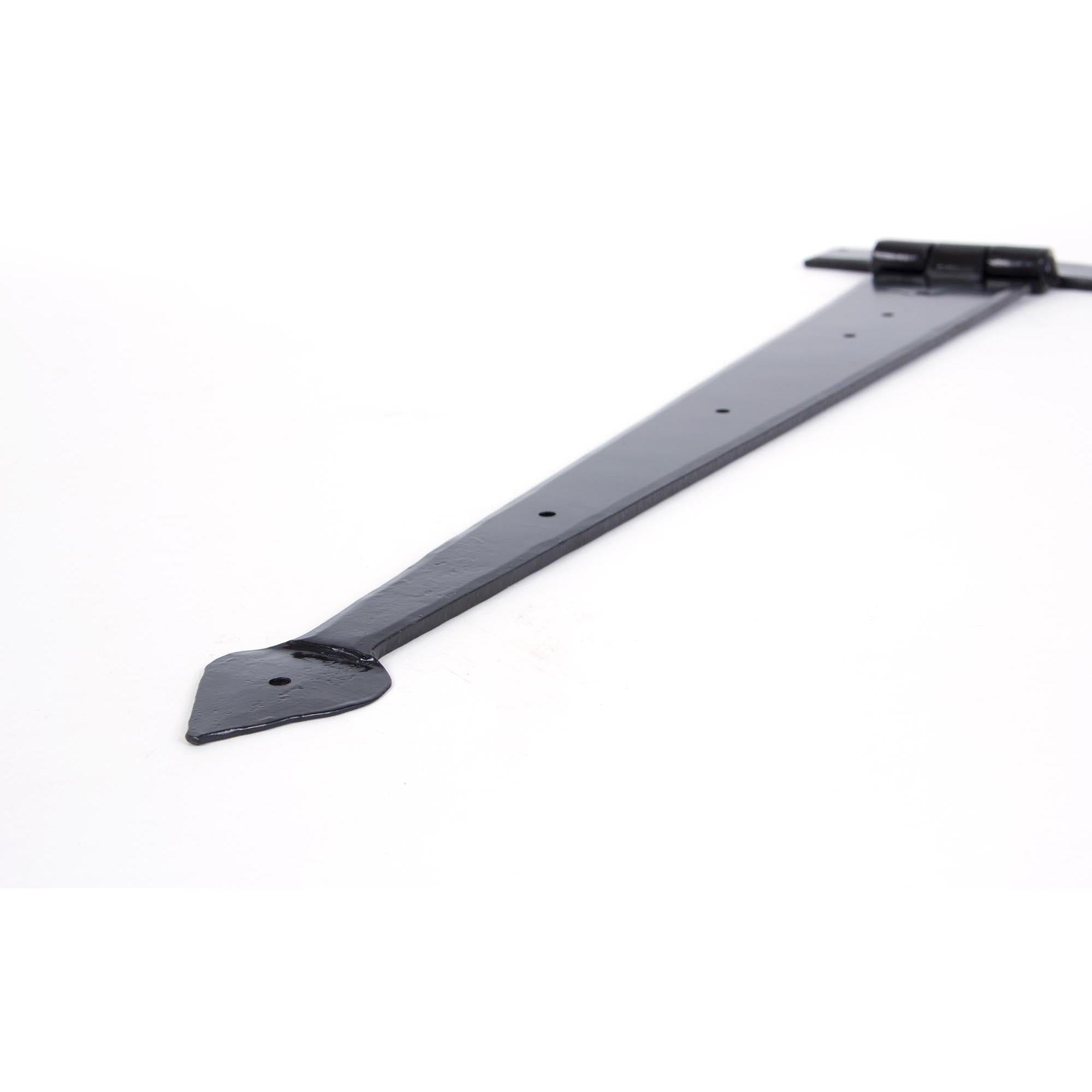 Black 22" Arrow Head T Hinge (pair) | From The Anvil - T Hinges - From The Anvil - Yester Home