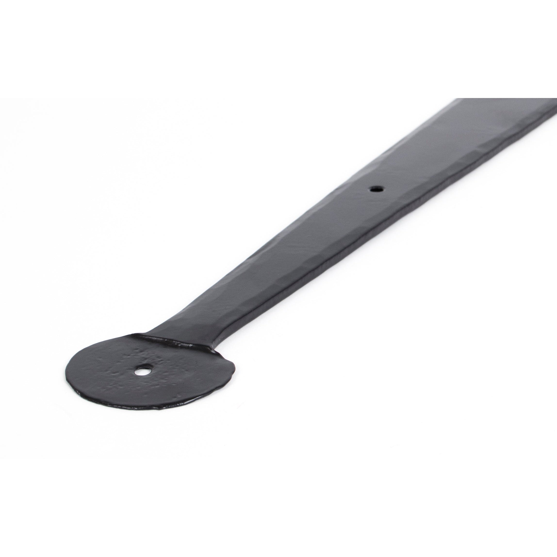 Black 22" Penny End T Hinge (pair) | From The Anvil-T Hinges-Yester Home