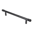 Black 220mm Bar Pull Handle | From The Anvil - Pull Handles - From The Anvil - Yester Home