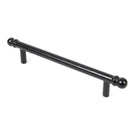 Black 220mm Bar Pull Handle | From The Anvil-Pull Handles-Yester Home