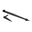 Black 24" Band & Spike Hinge (Pair) | From The Anvil - Hook & Band Hinges - From The Anvil - Yester Home