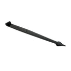 Black 24" Band & Spike Hinge (Pair) | From The Anvil-Hook & Band Hinges-Yester Home