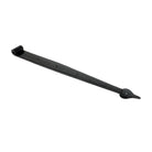 Black 24" Band & Spike Hinge (Pair) | From The Anvil-Hook & Band Hinges-Yester Home
