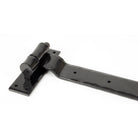 Black 24" Hook & Band Hinge - Cranked (pair) | From The Anvil - Hook & Band Hinges - From The Anvil - Yester Home