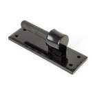 Black 24" Hook & Band Hinge - Cranked (pair) | From The Anvil-Hook & Band Hinges-Yester Home