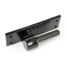 Black 24" Hook & Band Hinge - Cranked (pair) | From The Anvil-Hook & Band Hinges-Yester Home