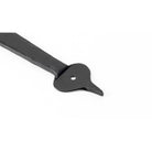 Black 24" Hook & Band Hinge (pair) | From The Anvil - Hook & Band Hinges - From The Anvil - Yester Home