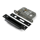 Black 3" 5 Lever BS Sash Lock KA | From The Anvil - Sash Locks - From The Anvil - Yester Home
