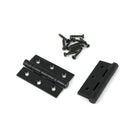 Black 3" Ball Bearing Butt Hinge (Pair) ss | From The Anvil - Butt Hinges - From The Anvil - Yester Home