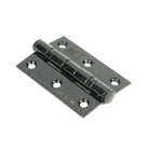 Black 3" Ball Bearing Butt Hinge (Pair) ss | From The Anvil-Butt Hinges-Yester Home