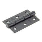 Black 3" Ball Bearing Butt Hinge (pair) | From The Anvil-Butt Hinges-Yester Home