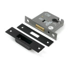Black 3" Euro Profile Dead Lock | From The Anvil - Deadlocks & Deadbolts - From The Anvil - Yester Home