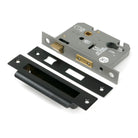 Black 3" Euro Profile Sash Lock | From The Anvil - Euro Locks - From The Anvil - Yester Home