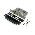 Black 3" Euro Profile Sash Lock | From The Anvil - Euro Locks - From The Anvil - Yester Home