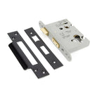 Black 3" Euro Profile Sash Lock | From The Anvil-Euro Locks-Yester Home