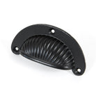 Black 3" Flower Drawer Pull | From The Anvil-Drawer Pulls-Yester Home