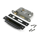 Black 3" Heavy Duty Bathroom Mortice Lock | From The Anvil - Bathroom Locks - From The Anvil - Yester Home