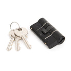 Black 30/30 6pin Euro Cylinder KA | From The Anvil - Euro Cylinders - From The Anvil - Yester Home