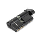 Black 30/30 6pin Euro Cylinder/Thumbturn | From The Anvil-Euro Cylinders-Yester Home
