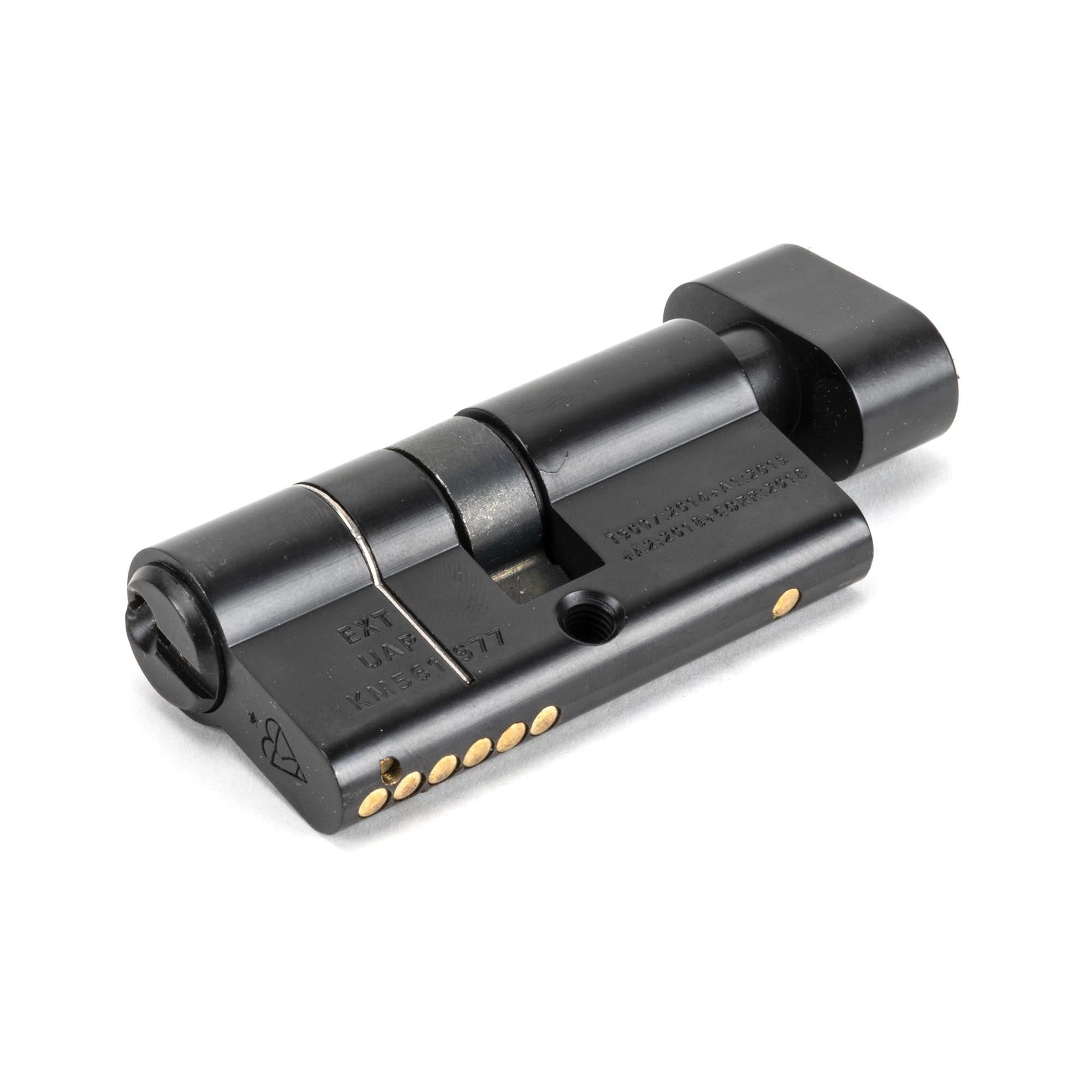 Black 30/30 6pin Euro Cylinder/Thumbturn KA | From The Anvil - Euro Cylinders - From The Anvil - Yester Home