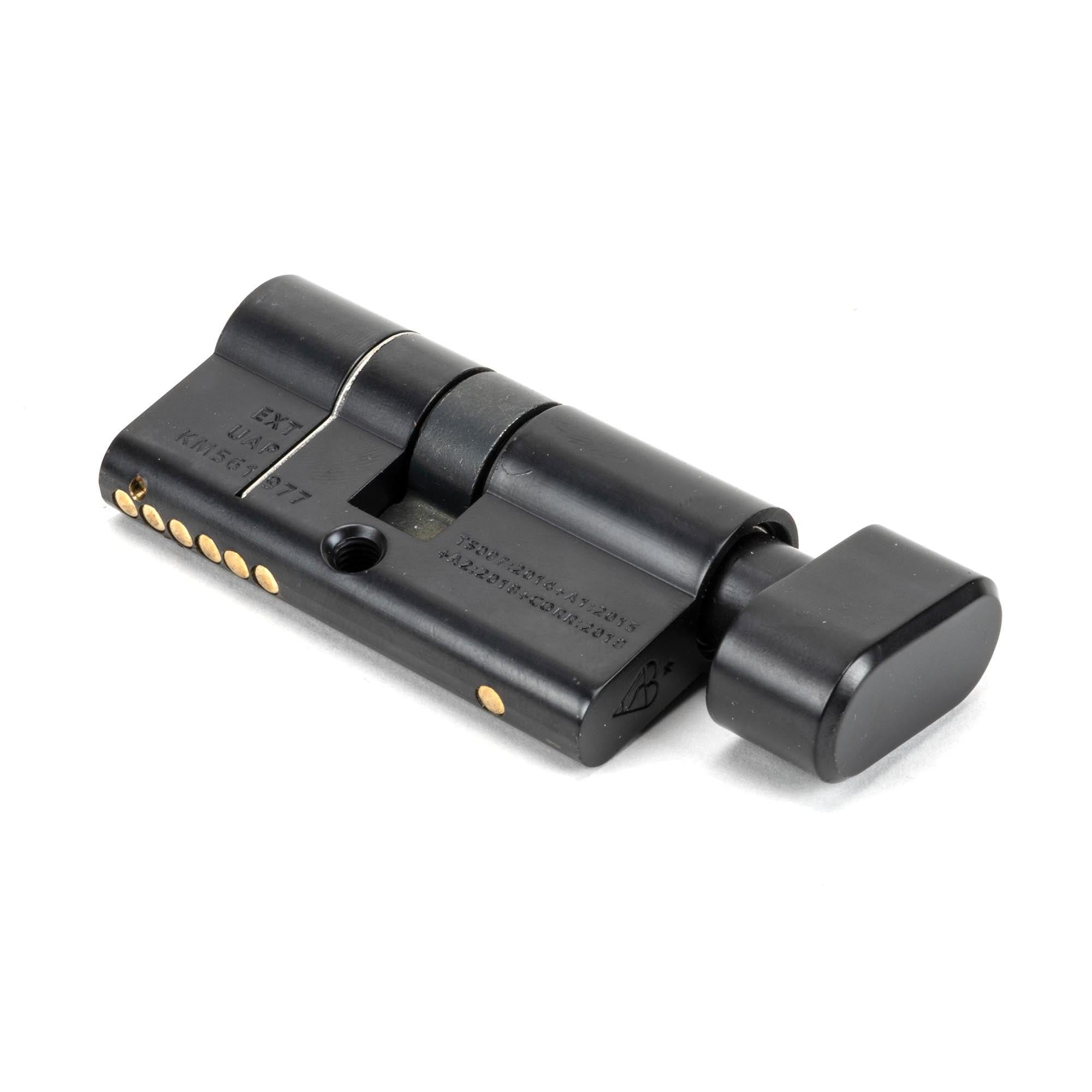 Black 30/30 6pin Euro Cylinder/Thumbturn KA | From The Anvil - Euro Cylinders - From The Anvil - Yester Home
