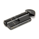 Black 30/35T 6pin Euro Cylinder/Thumbturn | From The Anvil-Euro Cylinders-Yester Home