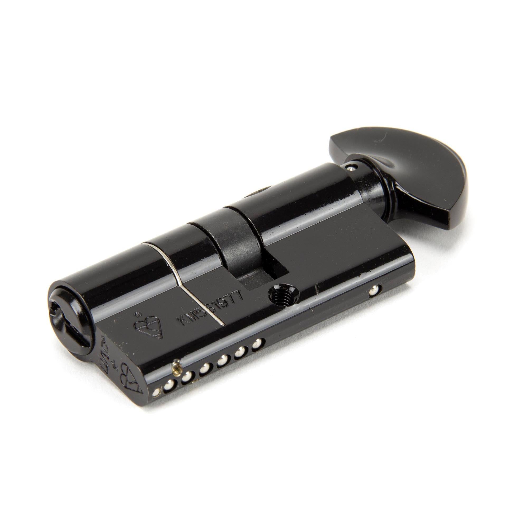 Black 30T/35 6pin Euro Cylinder/Thumbturn | From The Anvil - Euro Cylinders - From The Anvil - Yester Home