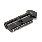 Black 30T/35 6pin Euro Cylinder/Thumbturn | From The Anvil-Euro Cylinders-Yester Home