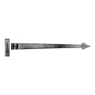 Black 35" Hook & Band Hinge - Cranked (pair) | From The Anvil - Hook & Band Hinges - From The Anvil - Yester Home
