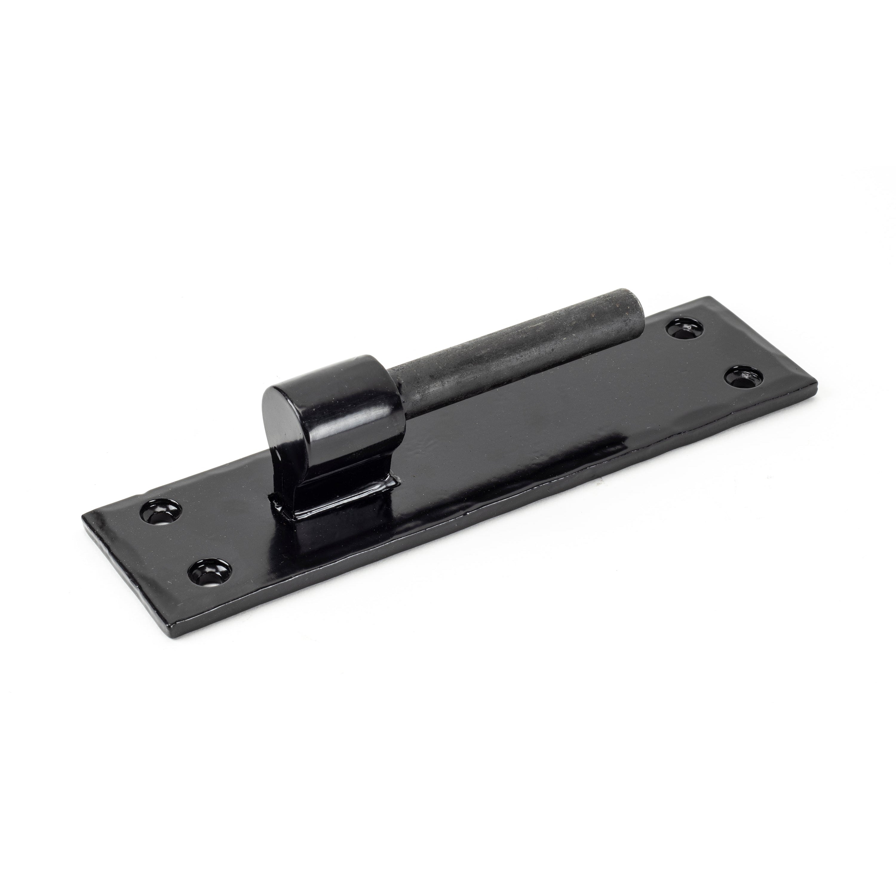 Black 35" Hook & Band Hinge - Cranked (pair) | From The Anvil-Hook & Band Hinges-Yester Home