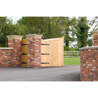 Black 35" Hook & Band Hinge - Cranked (pair) | From The Anvil-Hook & Band Hinges-Yester Home