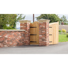 Black 35" Hook & Band Hinge - Cranked (pair) | From The Anvil-Hook & Band Hinges-Yester Home