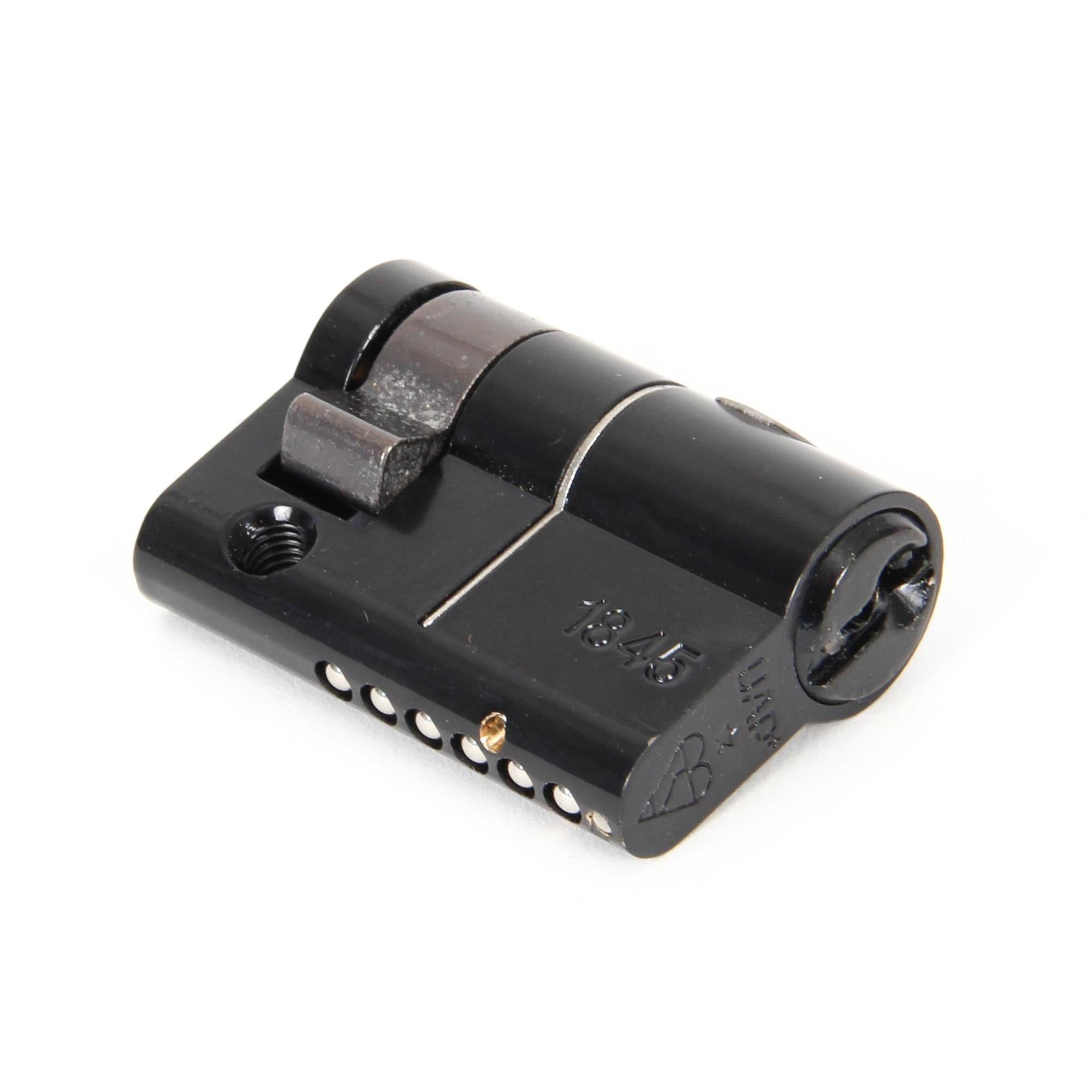 Black 35/10 6pin Single Cylinder | From The Anvil - Euro Cylinders - From The Anvil - Yester Home