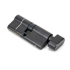 Black 35/35 6pin Euro Cylinder/Thumbturn KD | From The Anvil - Euro Cylinders - From The Anvil - Yester Home