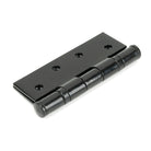 Black 4" Ball Bearing Butt Hinge (Pair) ss | From The Anvil-Butt Hinges-Yester Home